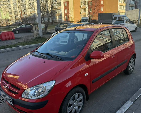 Червоний Хендай Гетц, об'ємом двигуна 1.4 л та пробігом 156 тис. км за 5450 $, фото 1 на Automoto.ua