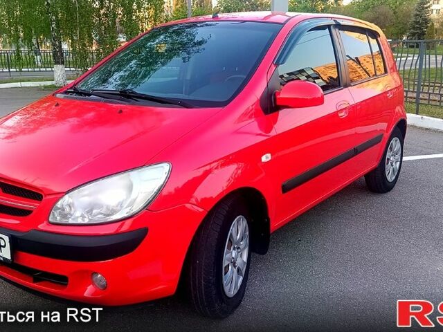 Червоний Хендай Гетц, об'ємом двигуна 1.4 л та пробігом 147 тис. км за 3750 $, фото 1 на Automoto.ua