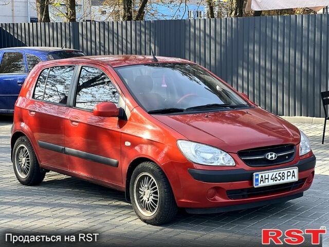Червоний Хендай Гетц, об'ємом двигуна 1.4 л та пробігом 166 тис. км за 4499 $, фото 1 на Automoto.ua