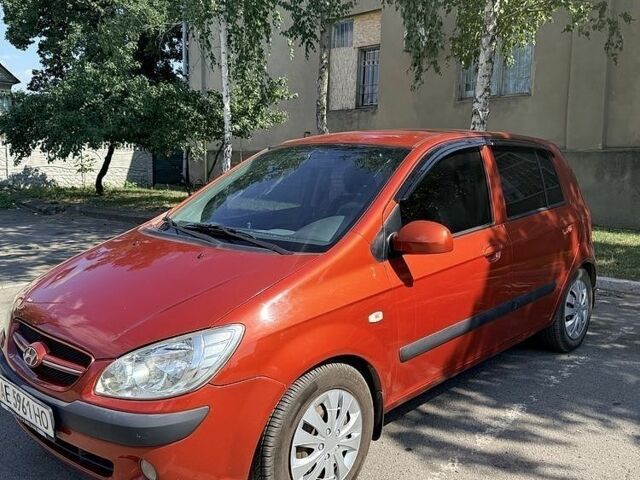 Красный Хендай Гетц, объемом двигателя 1.4 л и пробегом 297 тыс. км за 4791 $, фото 1 на Automoto.ua