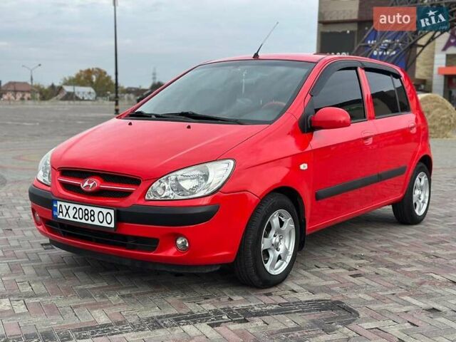 Хендай Гетц 2008 у Харкові на Automoto.ua Червоний Хендай Гетц, об'ємом двигуна 1.4 л та пробігом 82 тис. км за 6000 $, фото 1 на Automoto.ua