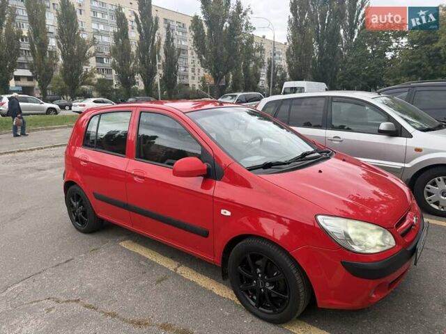 Червоний Хендай Гетц, об'ємом двигуна 1.6 л та пробігом 184 тис. км за 5700 $, фото 1 на Automoto.ua