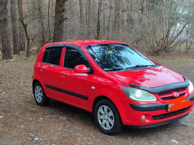 Червоний Хендай Гетц, об'ємом двигуна 1.4 л та пробігом 315 тис. км за 4300 $, фото 1 на Automoto.ua