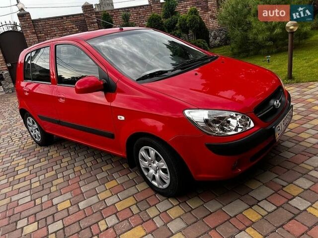 Червоний Хендай Гетц, об'ємом двигуна 1.4 л та пробігом 37 тис. км за 5400 $, фото 1 на Automoto.ua