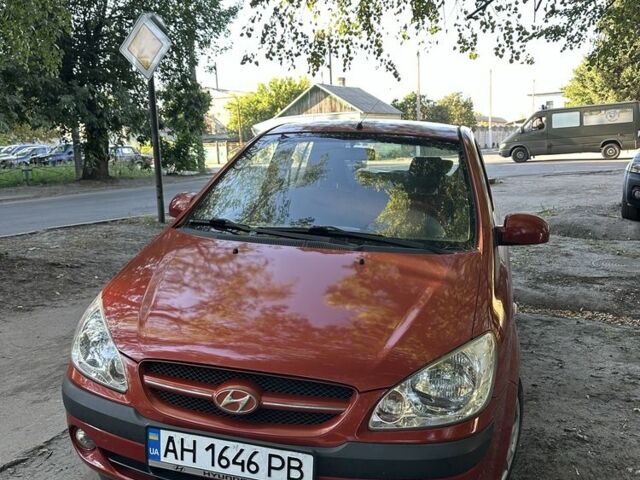 Красный Хендай Гетц, объемом двигателя 1.4 л и пробегом 120 тыс. км за 4700 $, фото 1 на Automoto.ua