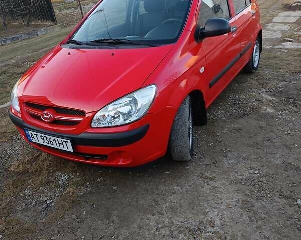 Красный Хендай Гетц, объемом двигателя 1.09 л и пробегом 187 тыс. км за 4300 $, фото 1 на Automoto.ua