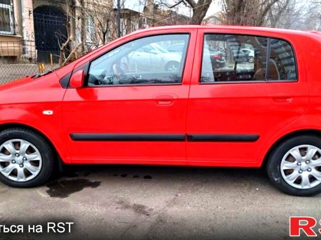 Червоний Хендай Гетц, об'ємом двигуна 1.4 л та пробігом 175 тис. км за 4500 $, фото 1 на Automoto.ua