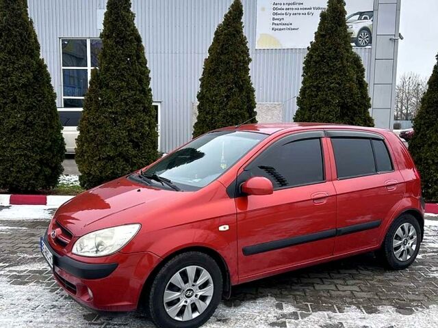 Красный Хендай Гетц, объемом двигателя 1.4 л и пробегом 25000 тыс. км за 6499 $, фото 1 на Automoto.ua