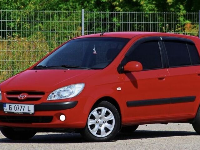Красный Хендай Гетц, объемом двигателя 0 л и пробегом 102 тыс. км за 6731 $, фото 1 на Automoto.ua