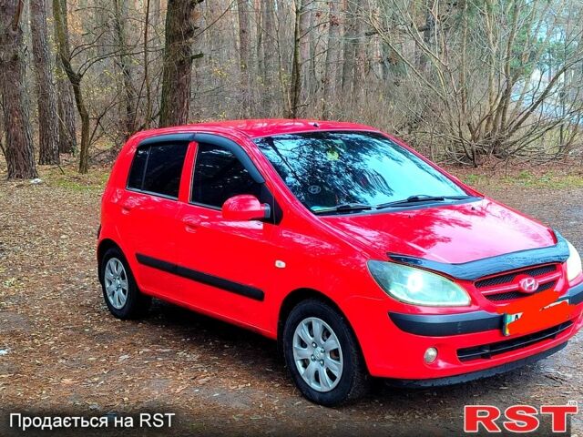 Червоний Хендай Гетц, об'ємом двигуна 1.4 л та пробігом 326 тис. км за 4200 $, фото 1 на Automoto.ua