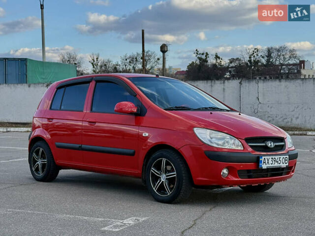 Червоний Хендай Гетц, об'ємом двигуна 1.4 л та пробігом 170 тис. км за 5800 $, фото 1 на Automoto.ua