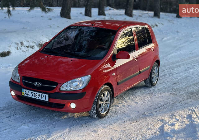 Червоний Хендай Гетц, об'ємом двигуна 1.4 л та пробігом 144 тис. км за 5850 $, фото 1 на Automoto.ua