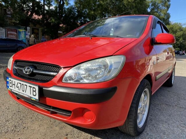Красный Хендай Гетц, объемом двигателя 1.4 л и пробегом 1 тыс. км за 5800 $, фото 1 на Automoto.ua