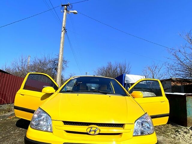 Жовтий Хендай Гетц, об'ємом двигуна 1.3 л та пробігом 281 тис. км за 2900 $, фото 1 на Automoto.ua