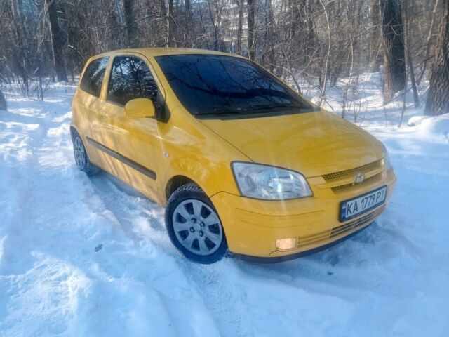 Жовтий Хендай Гетц, об'ємом двигуна 1.1 л та пробігом 315 тис. км за 3000 $, фото 1 на Automoto.ua