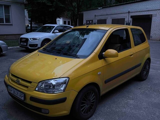 Жовтий Хендай Гетц, об'ємом двигуна 1.3 л та пробігом 200 тис. км за 2350 $, фото 1 на Automoto.ua
