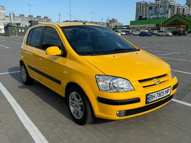 Жовтий Хендай Гетц, об'ємом двигуна 1.3 л та пробігом 160 тис. км за 4999 $, фото 1 на Automoto.ua
