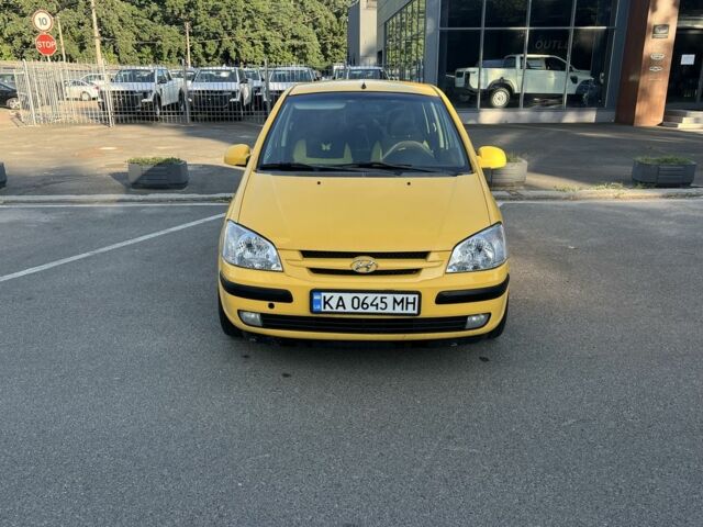 Жовтий Хендай Гетц, об'ємом двигуна 1.6 л та пробігом 233 тис. км за 4200 $, фото 1 на Automoto.ua