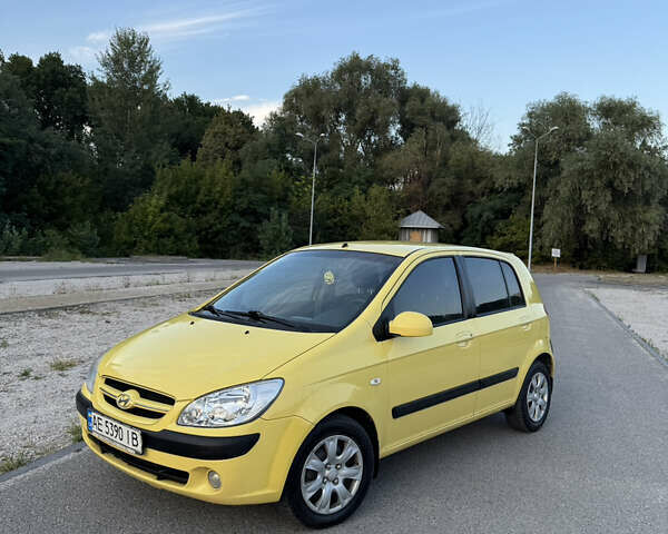 Желтый Хендай Гетц, объемом двигателя 1.4 л и пробегом 203 тыс. км за 5200 $, фото 1 на Automoto.ua