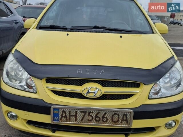 Жовтий Хендай Гетц, об'ємом двигуна 1.4 л та пробігом 205 тис. км за 2900 $, фото 1 на Automoto.ua