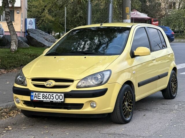 Желтый Хендай Гетц, объемом двигателя 1.4 л и пробегом 167 тыс. км за 5780 $, фото 1 на Automoto.ua