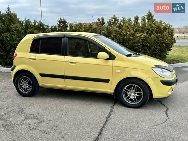 Жовтий Хендай Гетц, об'ємом двигуна 1.4 л та пробігом 144 тис. км за 5170 $, фото 1 на Automoto.ua