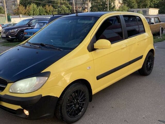 Жовтий Хендай Гетц, об'ємом двигуна 1.6 л та пробігом 172 тис. км за 3000 $, фото 1 на Automoto.ua