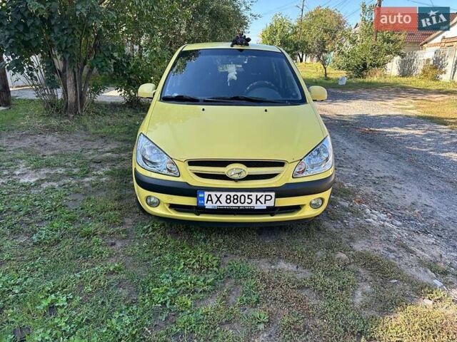 Жовтий Хендай Гетц, об'ємом двигуна 1.4 л та пробігом 142 тис. км за 6000 $, фото 1 на Automoto.ua