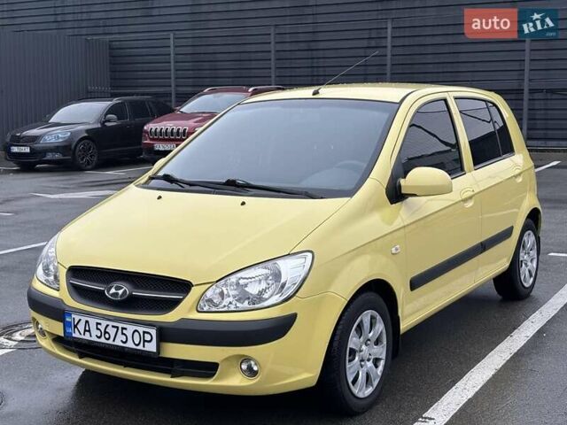 Жовтий Хендай Гетц, об'ємом двигуна 1.6 л та пробігом 93 тис. км за 6400 $, фото 1 на Automoto.ua