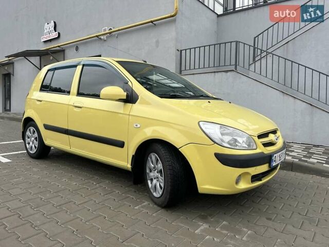 Хендай Гетц 2008 у Фастове на Automoto.ua Жовтий Хендай Гетц, об'ємом двигуна 1.6 л та пробігом 185 тис. км за 4999 $, фото 1 на Automoto.ua