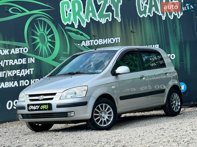 Сірий Хендай Гетц, об'ємом двигуна 1.3 л та пробігом 219 тис. км за 4700 $, фото 1 на Automoto.ua