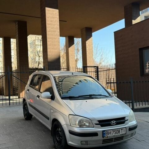 Серый Хендай Гетц, объемом двигателя 1.59 л и пробегом 136 тыс. км за 4100 $, фото 1 на Automoto.ua