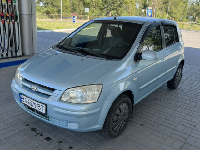 Сірий Хендай Гетц, об'ємом двигуна 1.34 л та пробігом 270 тис. км за 3200 $, фото 1 на Automoto.ua