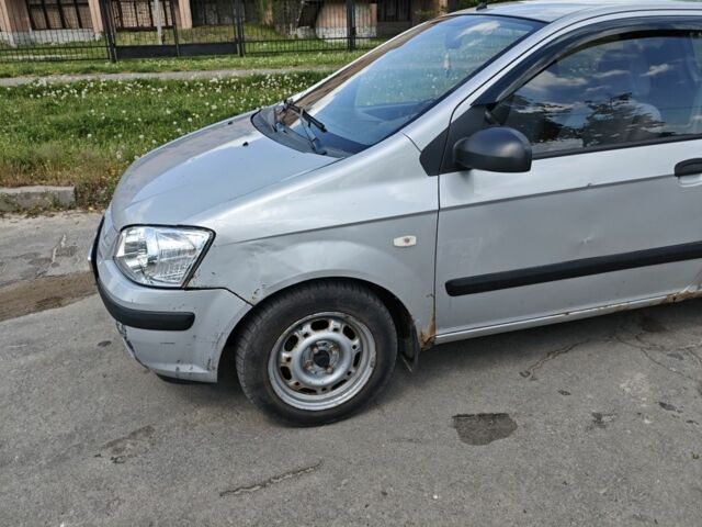 Сірий Хендай Гетц, об'ємом двигуна 0 л та пробігом 219 тис. км за 2459 $, фото 1 на Automoto.ua