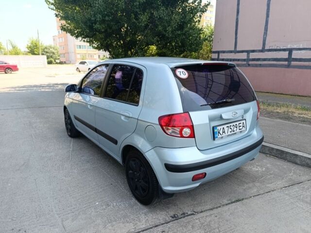 Серый Хендай Гетц, объемом двигателя 1.3 л и пробегом 226 тыс. км за 4500 $, фото 1 на Automoto.ua