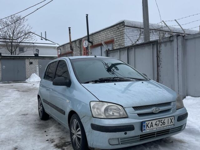 Серый Хендай Гетц, объемом двигателя 1.3 л и пробегом 320 тыс. км за 2800 $, фото 1 на Automoto.ua