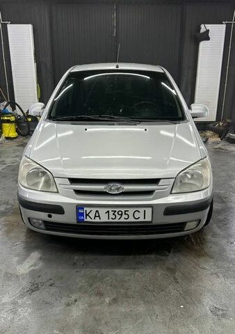 Сірий Хендай Гетц, об'ємом двигуна 1.6 л та пробігом 243 тис. км за 4500 $, фото 1 на Automoto.ua