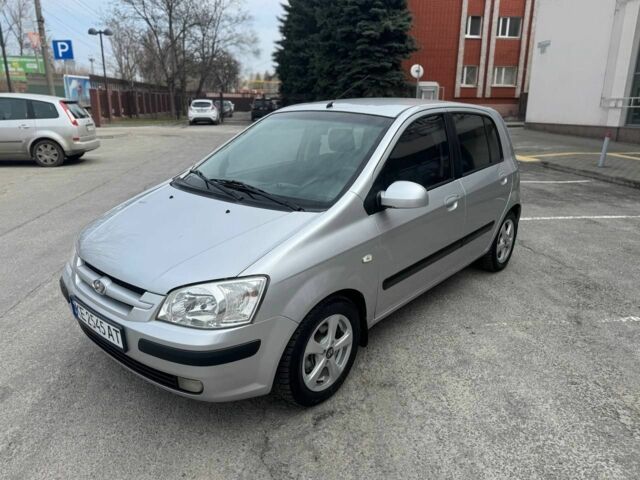 Сірий Хендай Гетц, об'ємом двигуна 1.3 л та пробігом 189 тис. км за 4450 $, фото 1 на Automoto.ua
