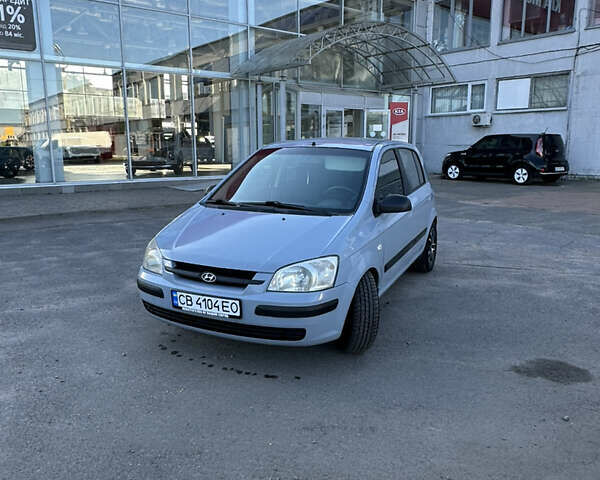 Сірий Хендай Гетц, об'ємом двигуна 1.34 л та пробігом 217 тис. км за 2999 $, фото 1 на Automoto.ua