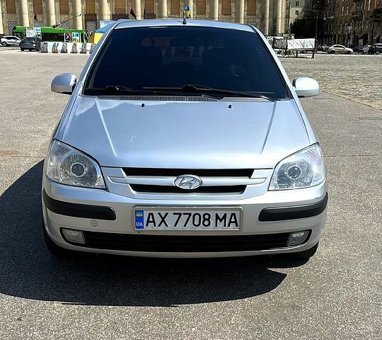 Серый Хендай Гетц, объемом двигателя 1.3 л и пробегом 291 тыс. км за 3500 $, фото 1 на Automoto.ua