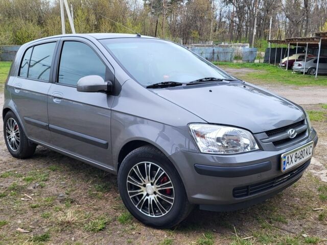 Серый Хендай Гетц, объемом двигателя 1.3 л и пробегом 170 тыс. км за 4000 $, фото 1 на Automoto.ua