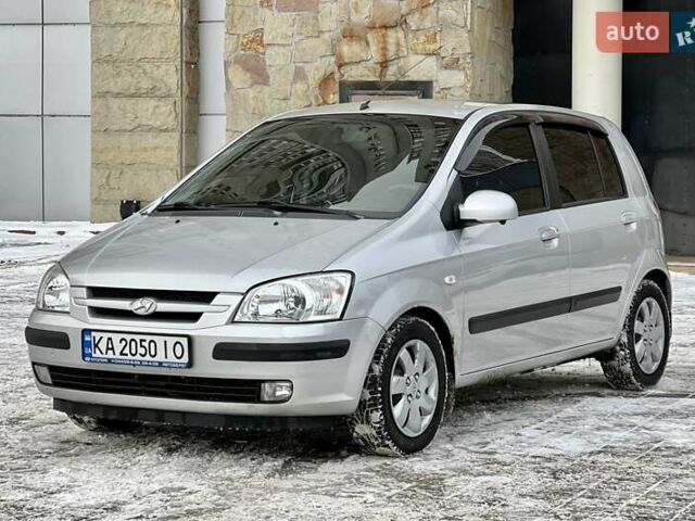 Серый Хендай Гетц, объемом двигателя 1.3 л и пробегом 142 тыс. км за 5750 $, фото 1 на Automoto.ua