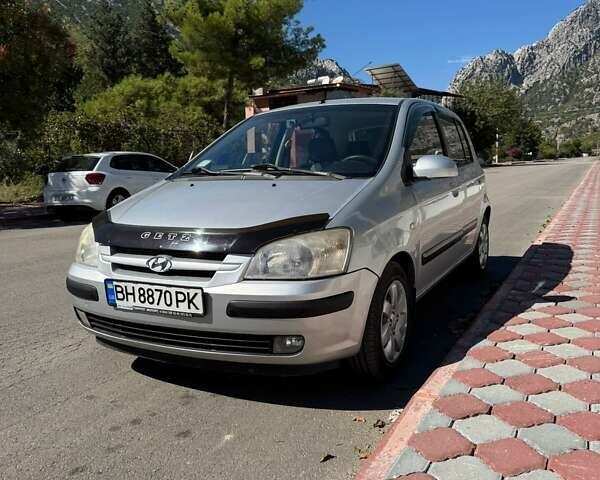 Сірий Хендай Гетц, об'ємом двигуна 1.3 л та пробігом 150 тис. км за 3999 $, фото 1 на Automoto.ua