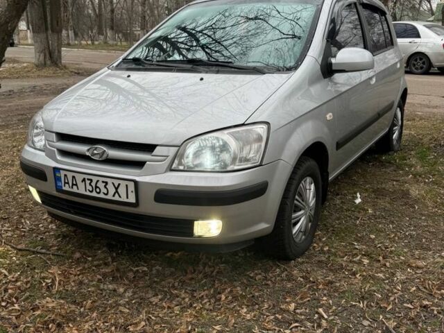 Серый Хендай Гетц, объемом двигателя 1.3 л и пробегом 169 тыс. км за 5200 $, фото 1 на Automoto.ua