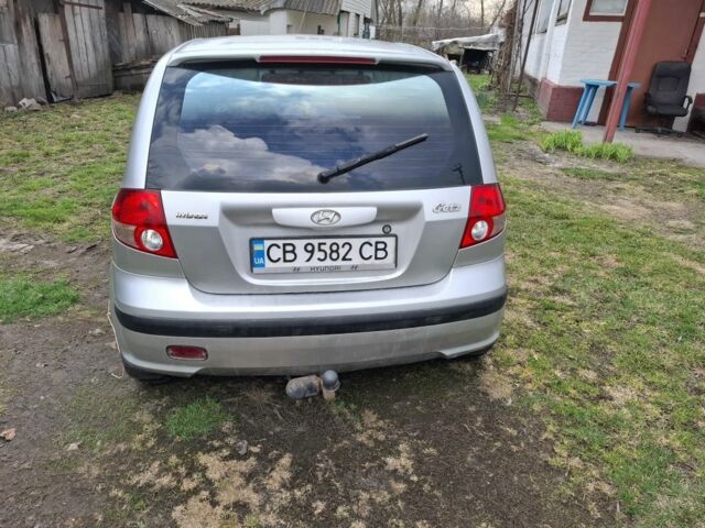 Серый Хендай Гетц, объемом двигателя 1.3 л и пробегом 240 тыс. км за 1354 $, фото 1 на Automoto.ua