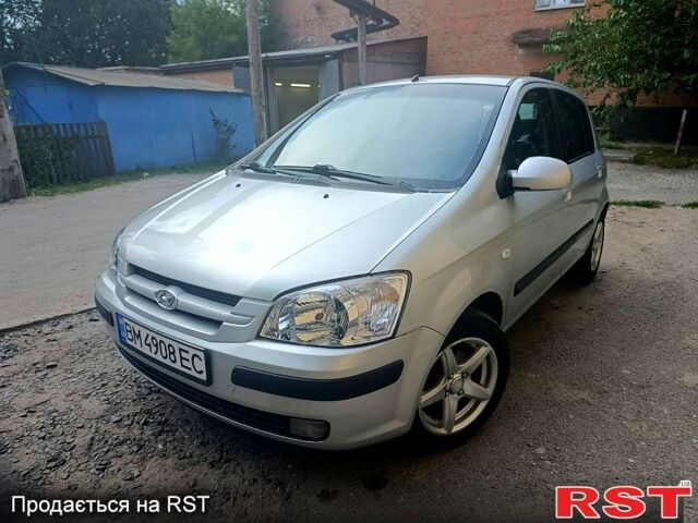 Сірий Хендай Гетц, об'ємом двигуна 1.3 л та пробігом 180 тис. км за 4500 $, фото 1 на Automoto.ua