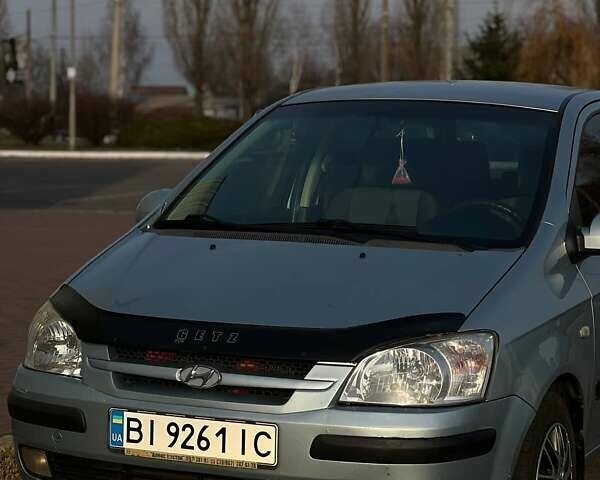 Сірий Хендай Гетц, об'ємом двигуна 1.6 л та пробігом 160 тис. км за 4250 $, фото 1 на Automoto.ua