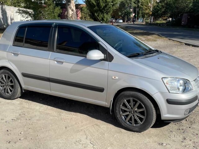 Серый Хендай Гетц, объемом двигателя 1.3 л и пробегом 166 тыс. км за 5300 $, фото 1 на Automoto.ua