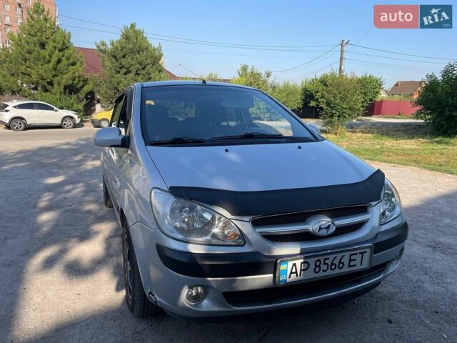 Сірий Хендай Гетц, об'ємом двигуна 1.4 л та пробігом 212 тис. км за 4500 $, фото 1 на Automoto.ua