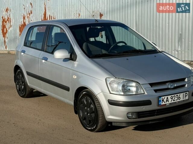 Сірий Хендай Гетц, об'ємом двигуна 1.34 л та пробігом 92 тис. км за 4850 $, фото 1 на Automoto.ua